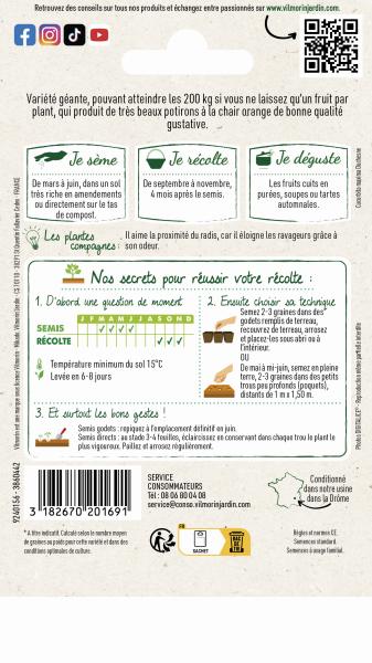 Potagères - Potiron Atlantic Giant - MEDIA_PACKAGING_VERSO